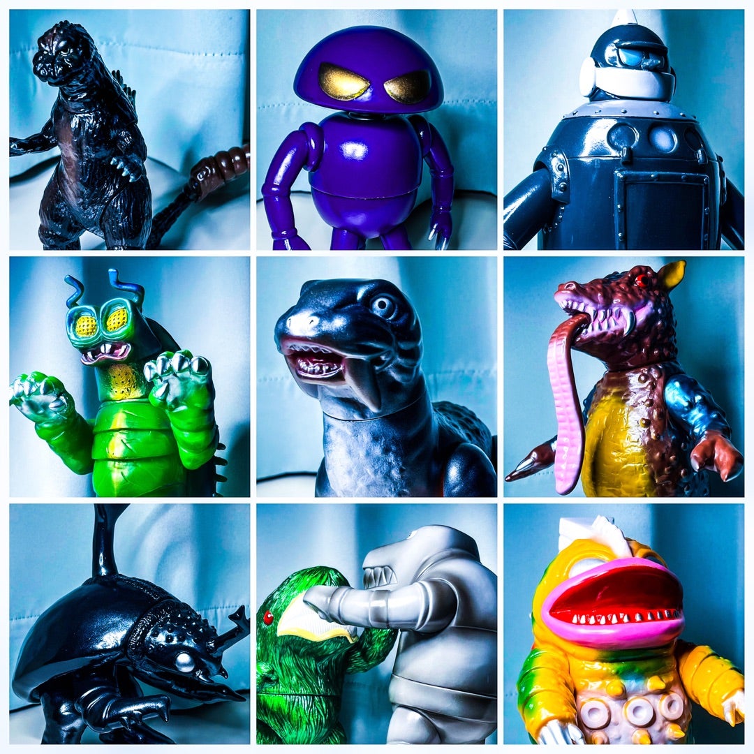 さて インディーズ系ソフビも 欲しいものはほしいものは全部揃ったぜ