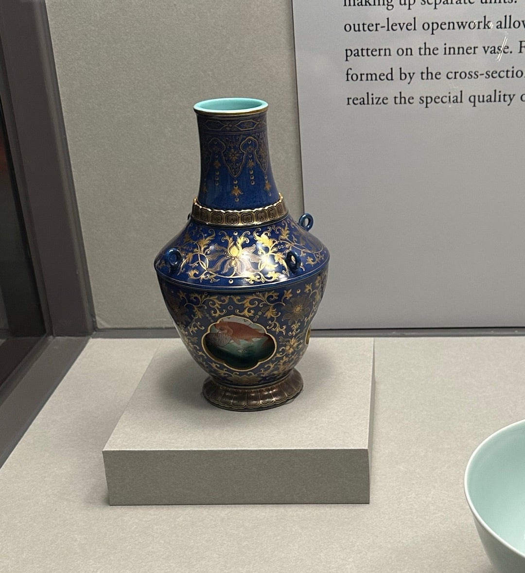 夏休み家族旅行⑩】これぞ台湾！故宮博物館➅青銅器と西太后の花瓶