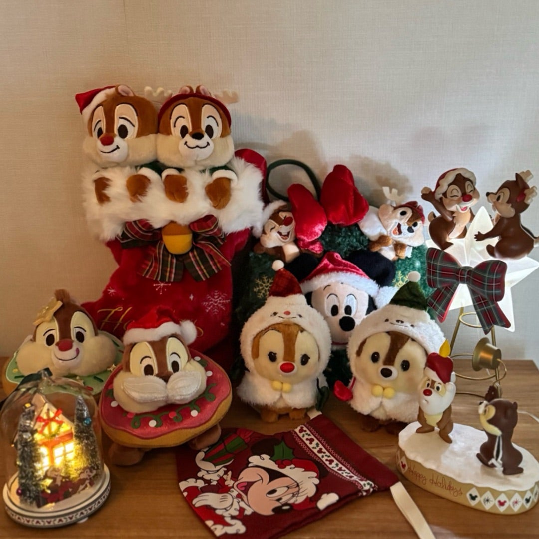 ディズニーストア・クリスマスグッズ2025❃チップデール推しの戦利品