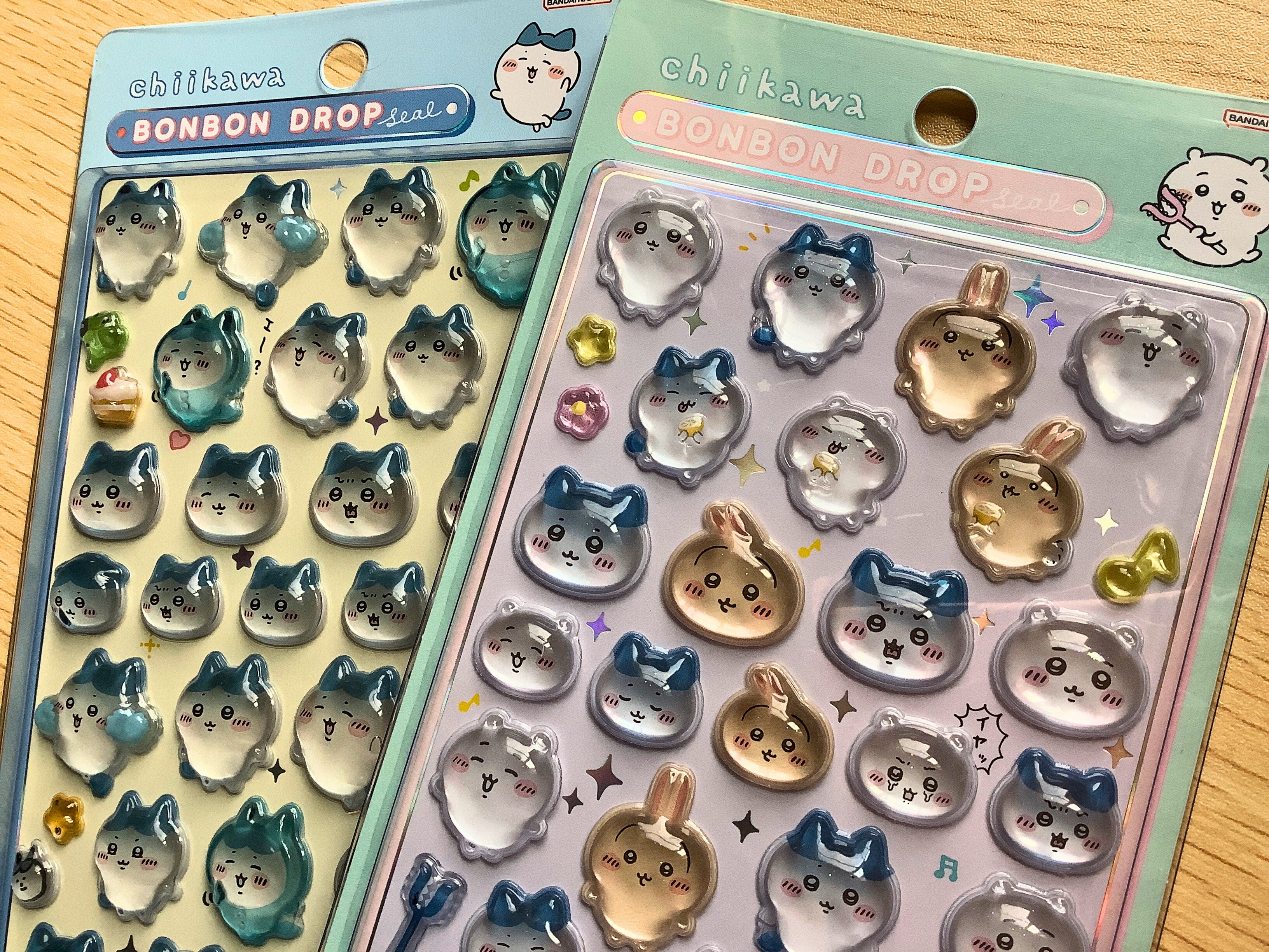 ちいかわ】ボンボンドロップシールやっと買えた！＆第2弾も発売決定