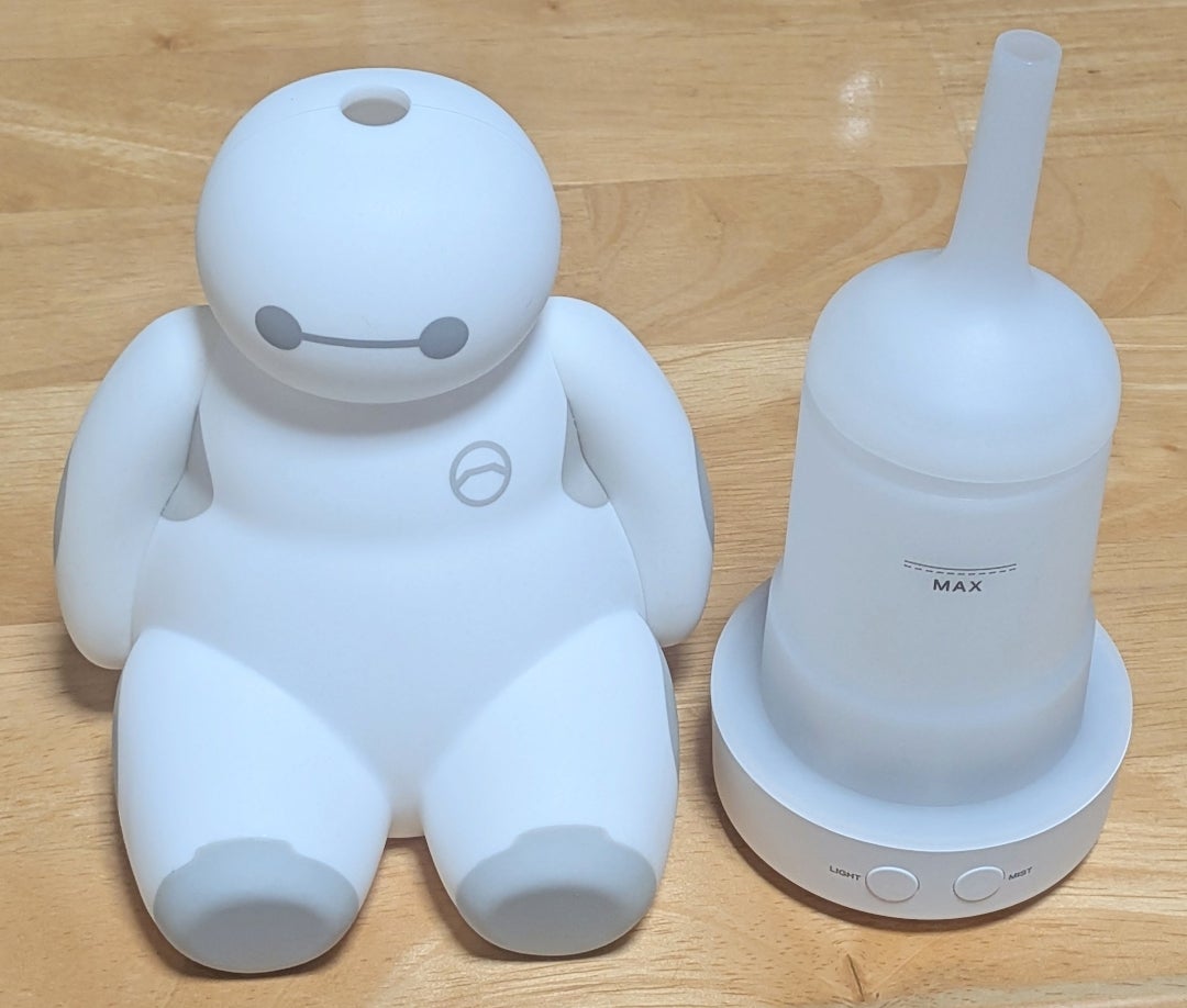 ディズニーストア:ベイマックスの加湿器 | 絵麻のハンドメイドよりも