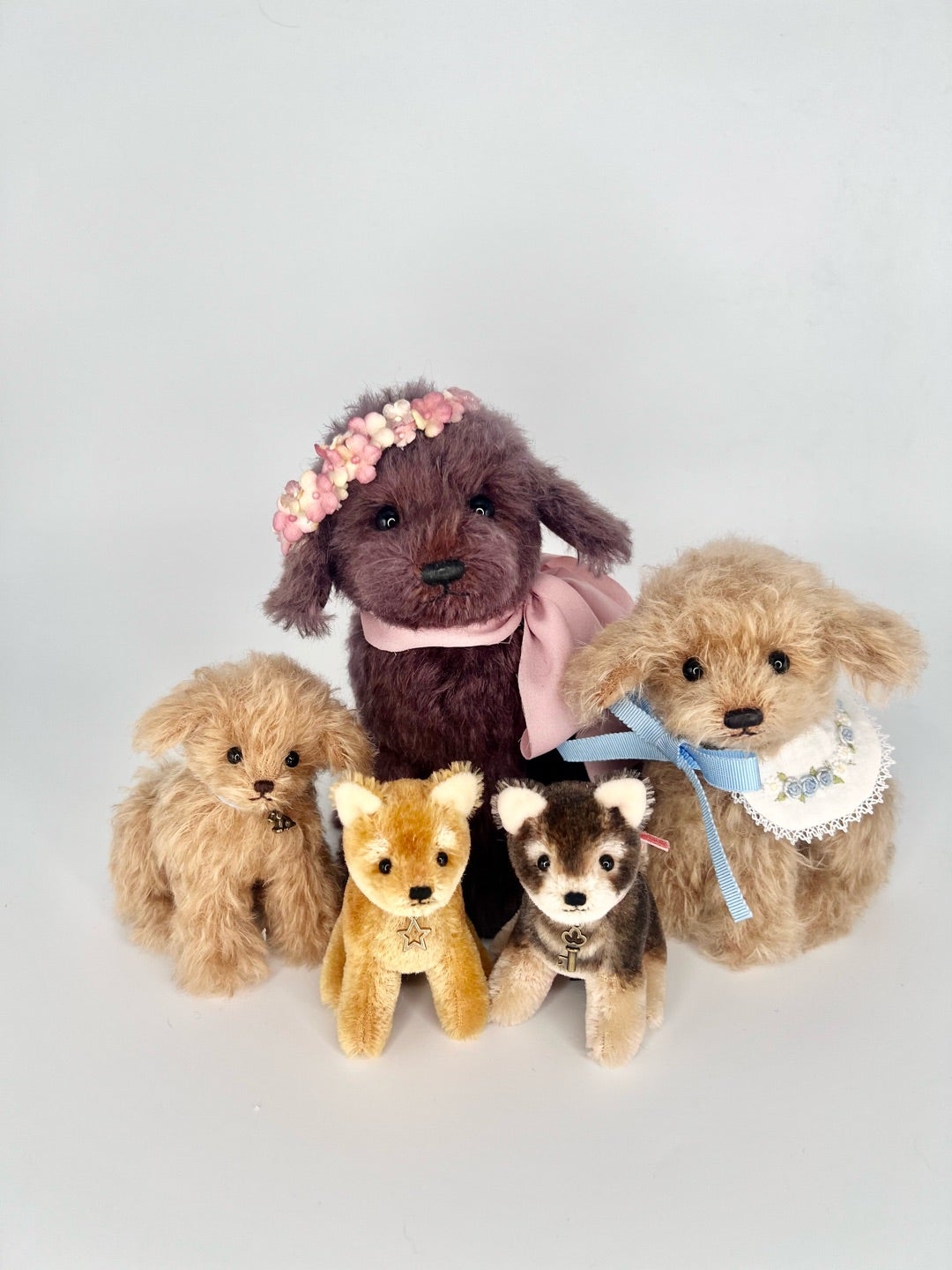 阪急うめだ向け13cmトイプードル | のんびり テディベア Miki Bears