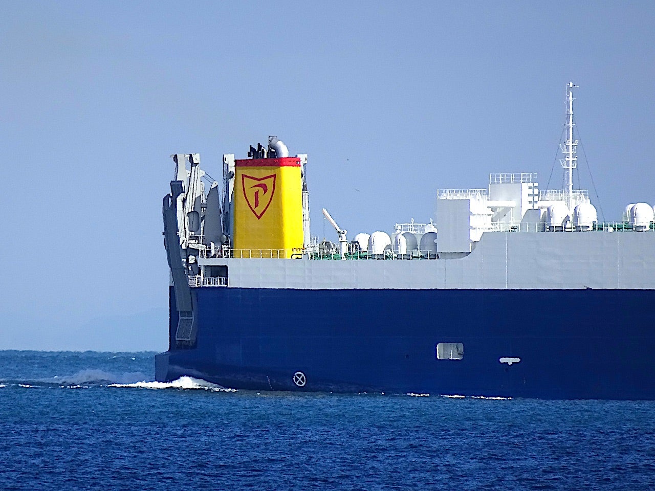 新造RO-RO船 プリンセスベル | 大型船雲MARU