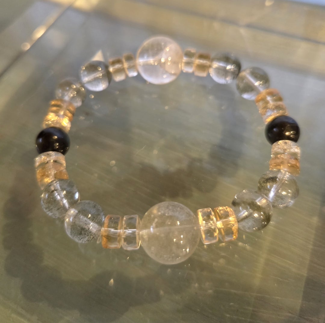 リビアングラス、モルダバイト、クォーツインクォーツ、グリーン