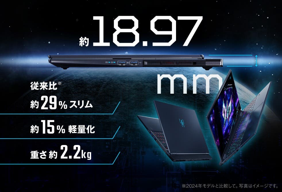 Acer Predator Helios Neo 16S AI Windows 11 Home ゲーミングノート