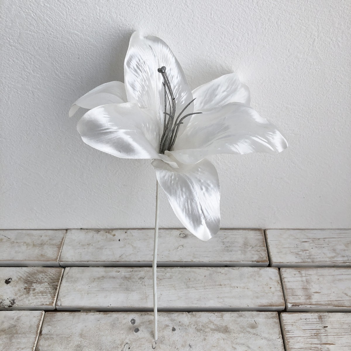 造花】アスカ/カサブランカピック ホワイト/A-39454-1 - 花材通販は