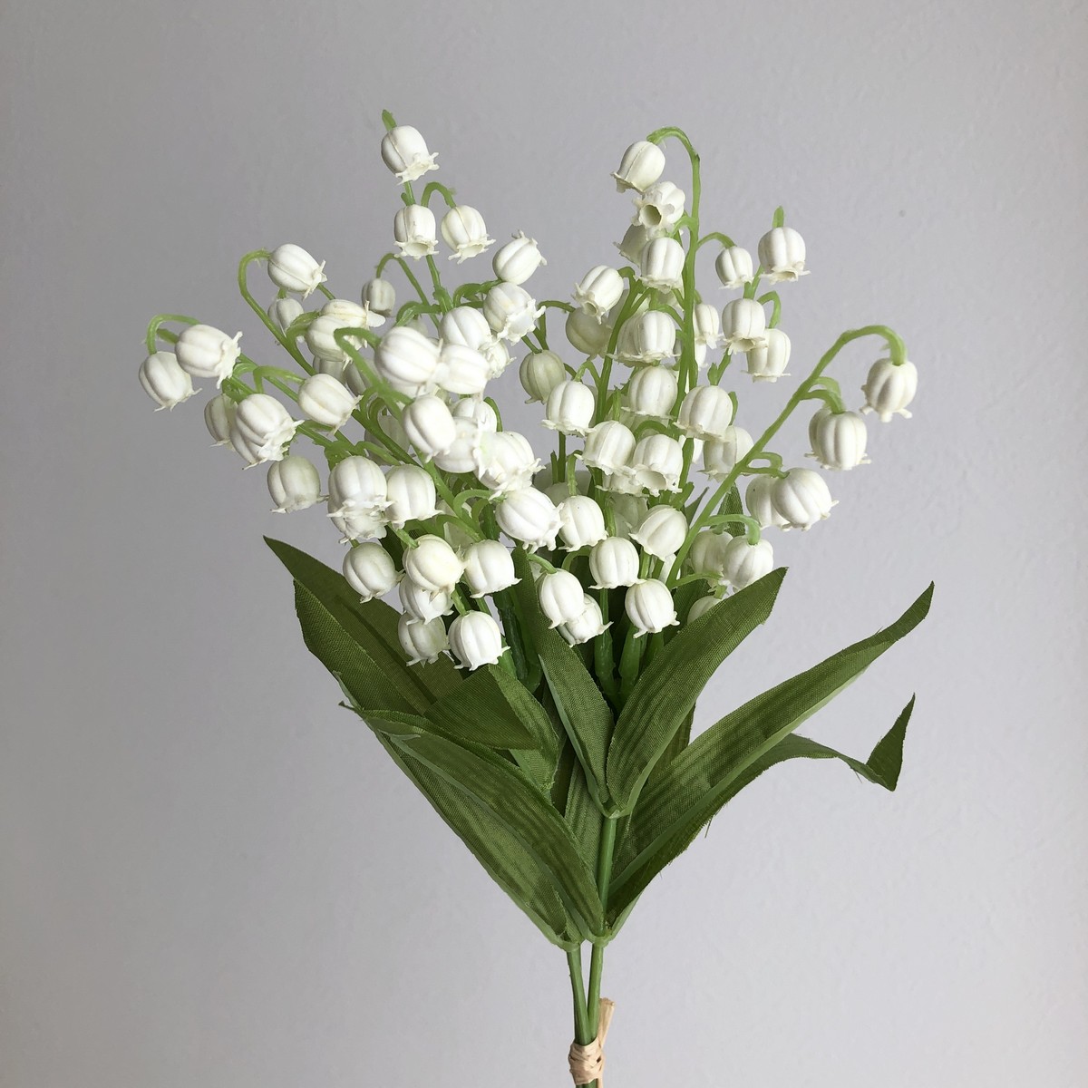 即日☆【造花】アスカ/スズランバンドル(1束3本)×120 ホワイト/A-31547