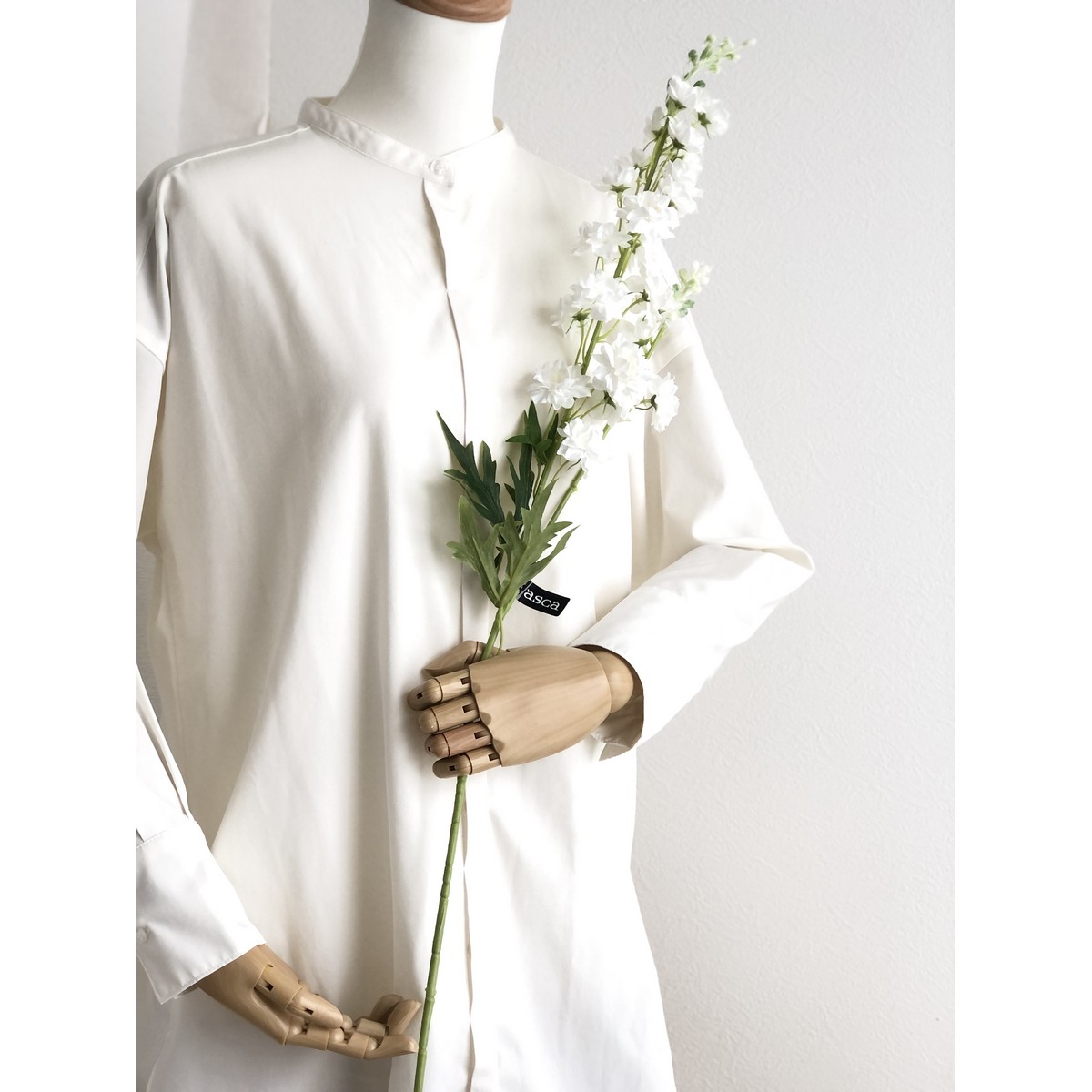 即日☆【造花】アスカ/デルフィニウム #001 ホワイト/A-33622-001 - 花