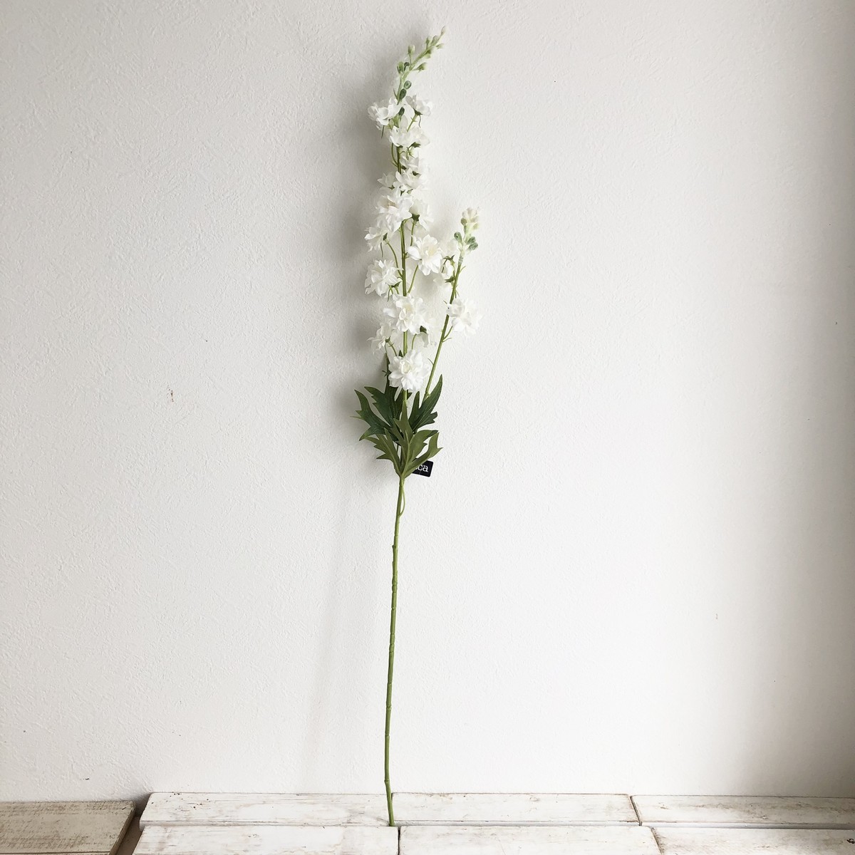 即日☆【造花】アスカ/デルフィニウム #001 ホワイト/A-33622-001 - 花
