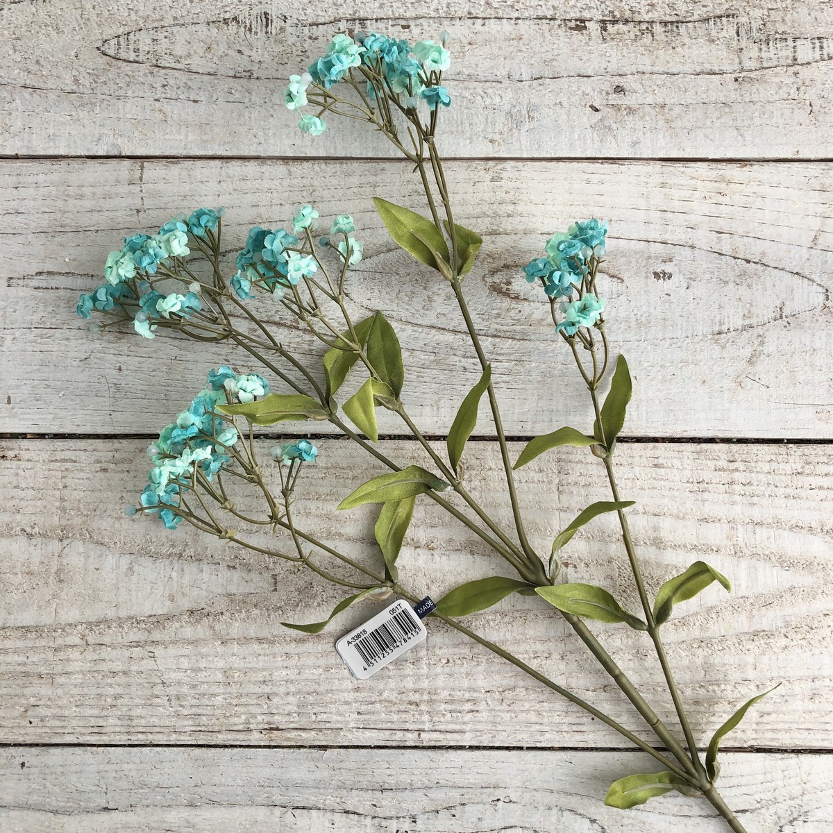 即日☆【造花】アスカ/ジプソフィラ×94 つぼみ×47 ターコイズブルー/A