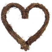 即日☆SG Wonder zone/藤づるリース ハートL(旧607-015)/132-607111-0