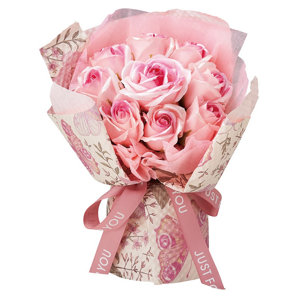 ソープフラワー】松野ホビー/グラデーションローズ9輪スタンディング