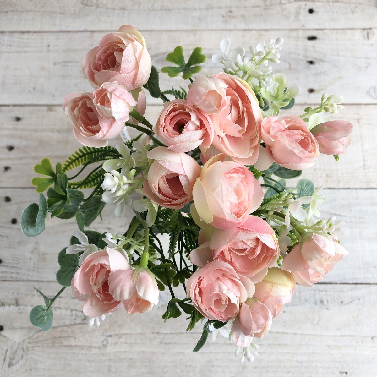 即日☆【造花】MAGIQ東京堂/ペティラナンミックスブーケ 6本 #2 PINK