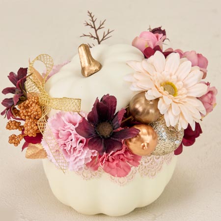 即日☆東京堂/フタ付きパンプキン ホワイト #1 WHITE/HW002400-001