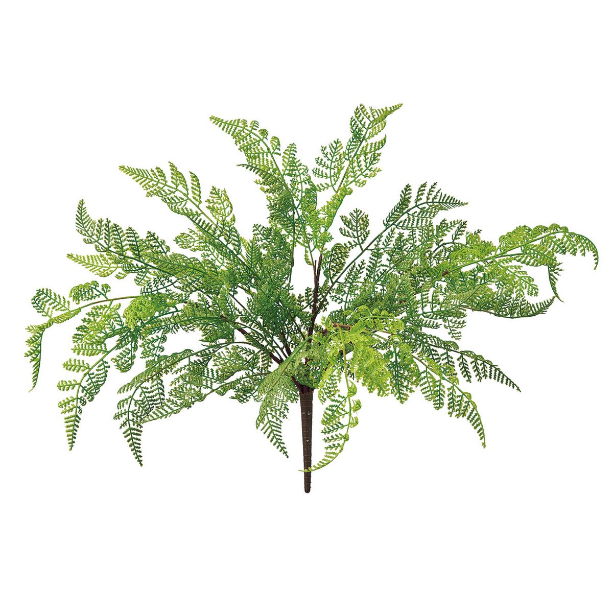 造花】MAGIQ東京堂/レザーファーンブッシュ クリーン GREEN/FG004007