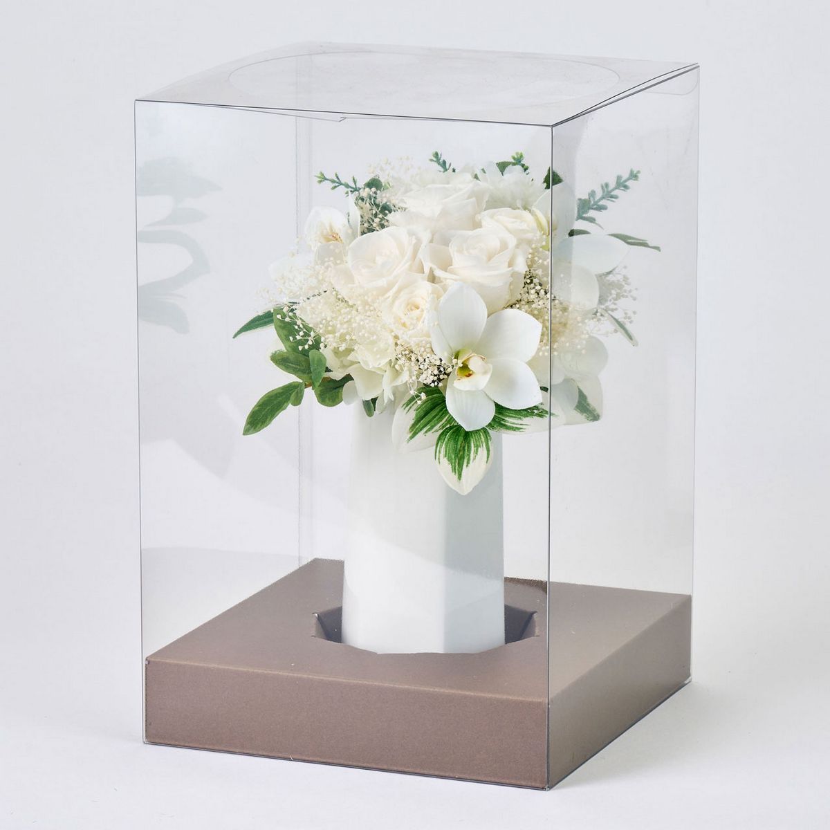 プリザーブド】真白(ましろ)/ZY004905 - 花材通販はなどんやアソシエ