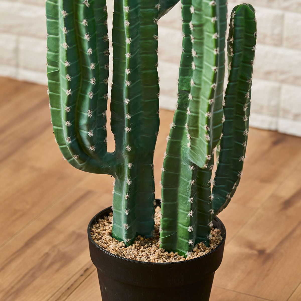 直送】【人工観葉植物】東京堂/☆AX☆柱サボテンポット GREEN グリーン