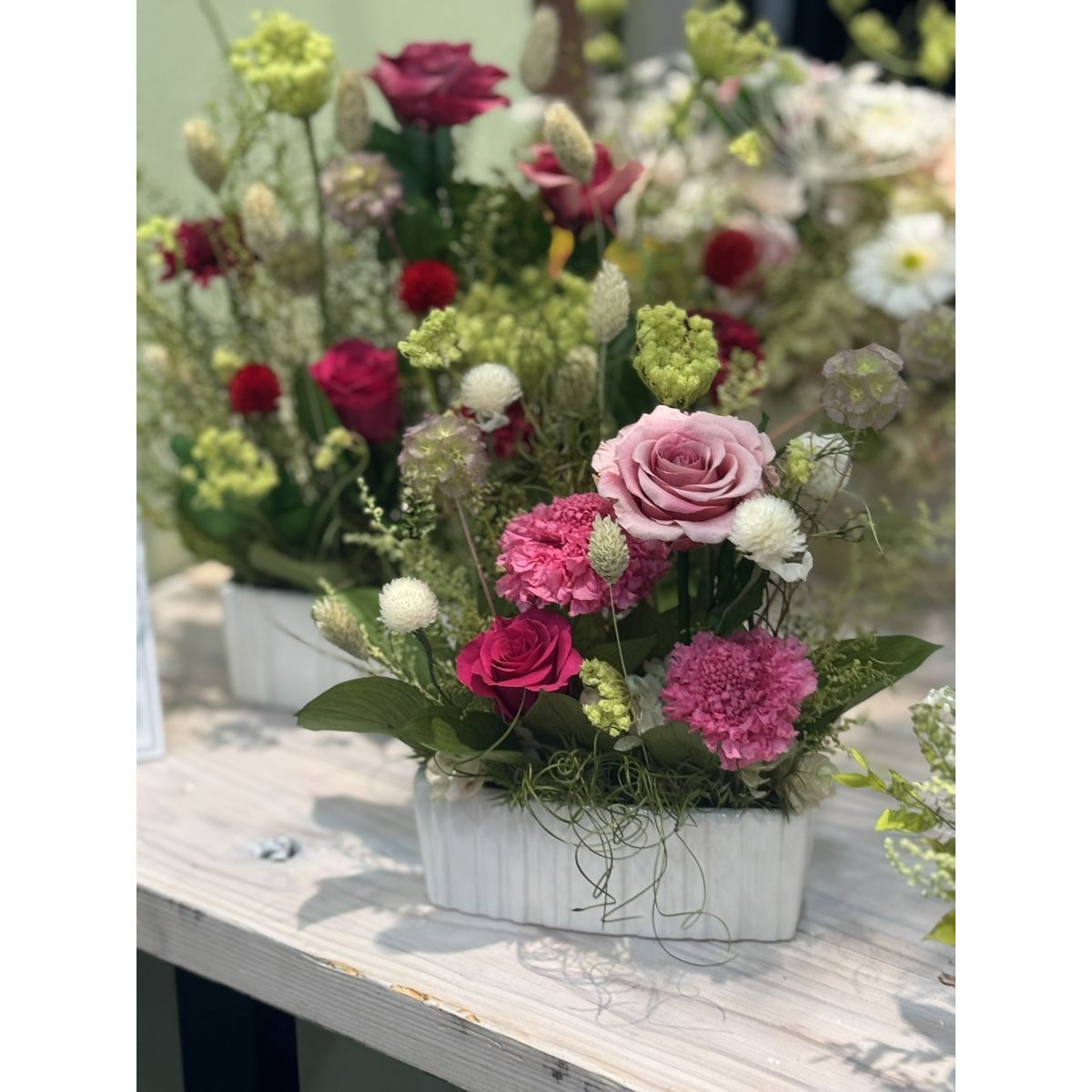 即日☆【プリザーブド】大地農園/いずみ ローズカラーアソート9輪