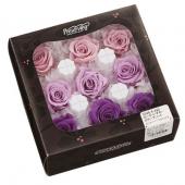 即日☆【プリザーブド】大地農園/ローズ・いずみ・カラーアソート 9輪