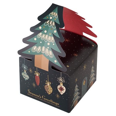 HEADS/クリスマスオーナメントギフトボックス-1(10枚)/XRO-GB1 - 花材