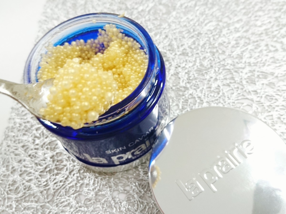 ラ・プレリー体験会仕上げ！スキンキャビアエキスたっぷりベースメイク