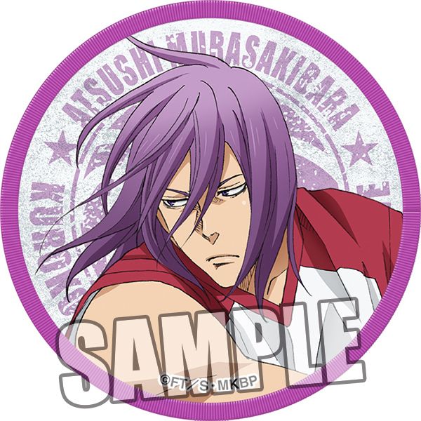 アパレル: 劇場版 黒子のバスケ LAST GAME クロスバッジ 紫原敦 【2017