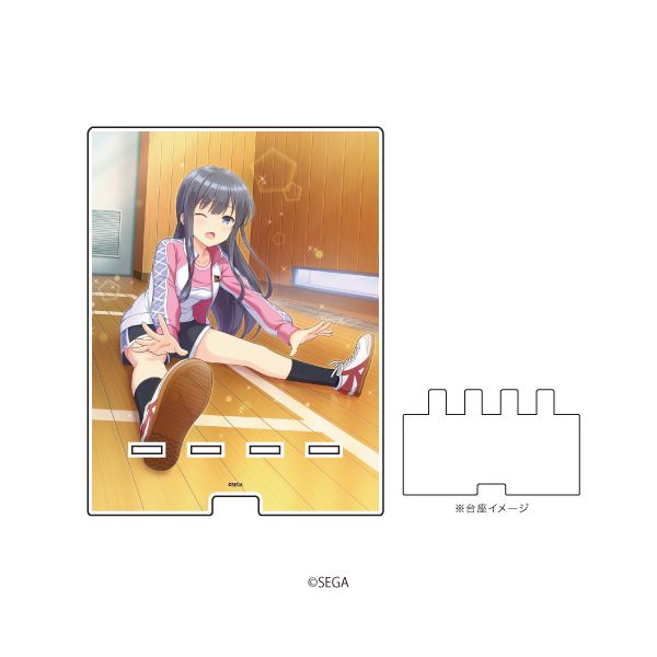 グッズ: オンゲキ デカスマキャラスタンド 03 三角葵: A3｜キャラアニ.com