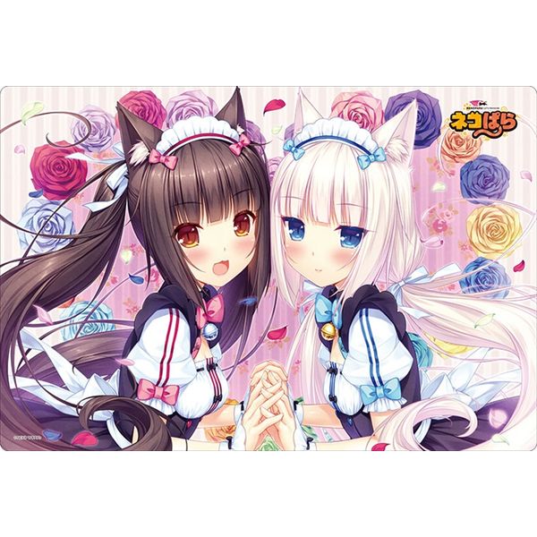 グッズ: ネコぱら ショコラ＆バニラ ブシロード ラバーマット