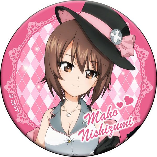 アパレル: ガールズ＆パンツァー 最終章 描き下ろし缶バッジセット A