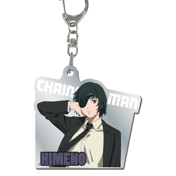 グッズ: チェンソーマン ミラーアクリルキーホルダー 姫野: ヒラ商