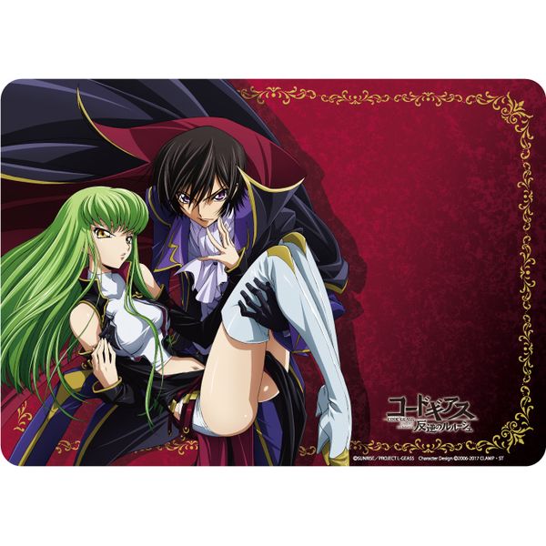 グッズ: コードギアス 反逆のルルーシュ キャラクター万能ラバーマット