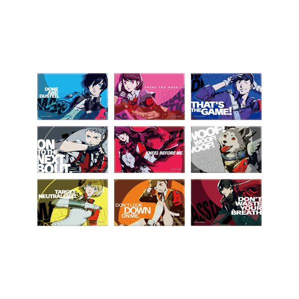 グッズ: P3R 総攻撃ラストカットイン 缶バッジ 【1ピース】: アトラス