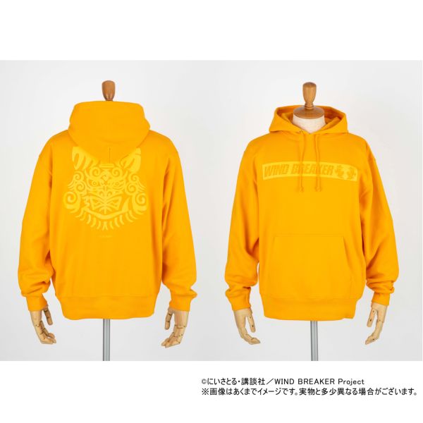 アパレル: 【キャラアニ限定】 WIND BREAKER パーカー 獅子頭連