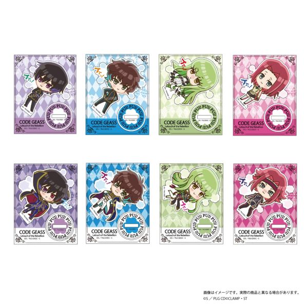 グッズ: コードギアス 反逆のルルーシュ プイッ！とアクスタ