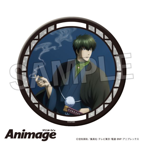 グッズ: 銀魂 ギラギラ缶バッジ 大 vol.2 10: PROOF｜キャラアニ.com