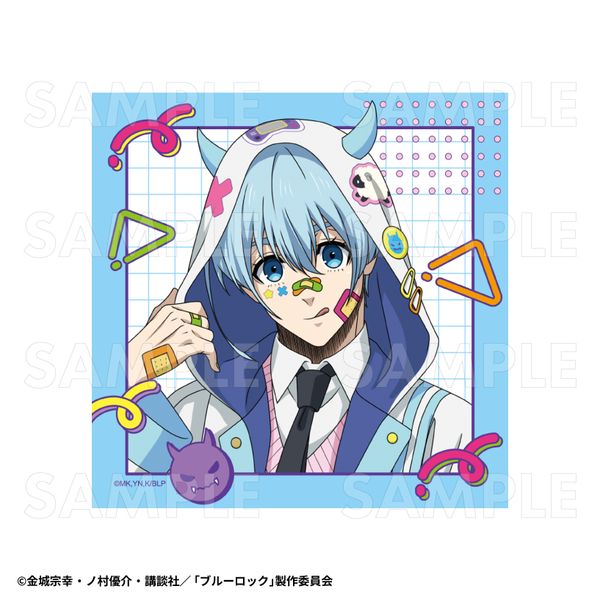 グッズ: ブルーロック でびデコパーカー ミニタオル 氷織羊: ティーム