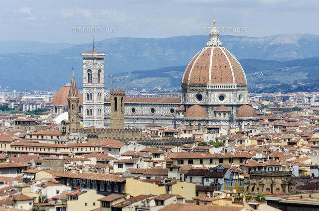 フィレンツェの街並み[11069015916]の写真・イラスト素材｜アマナ