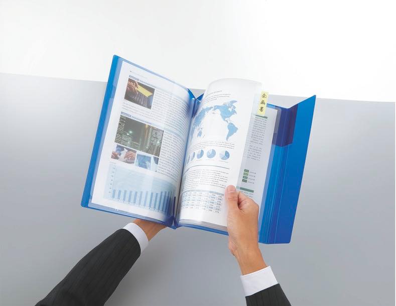 書類整理はクリアファイル派にうれしい「まとめるファイル」が登場