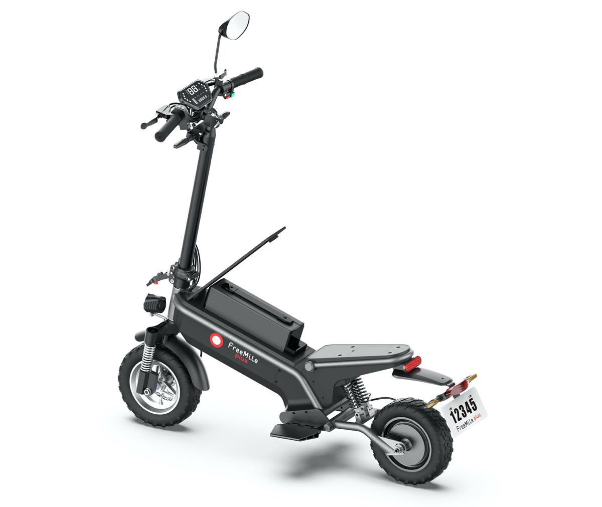 原チャリ区分だけど実は電動＆折り畳み可！しかも立っても座っても