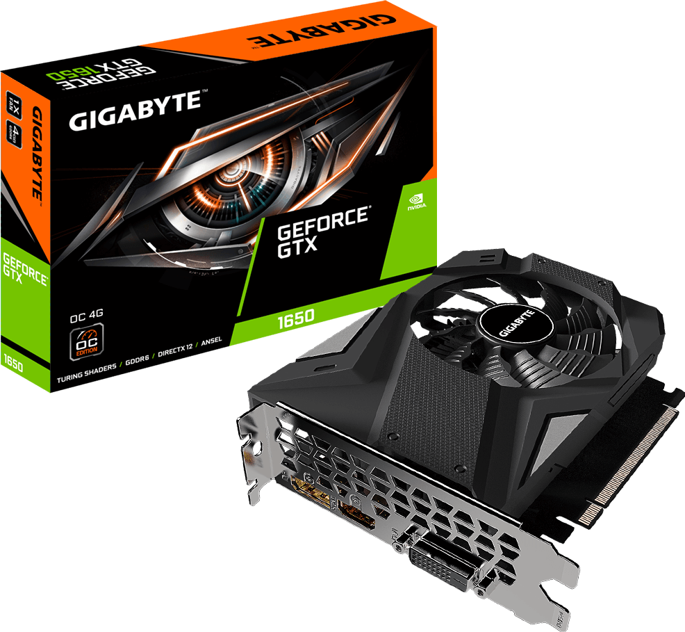 GeForce® GTX 1650 D6 OC 4G (Rev. 1.0) - GIGABYTE Japan
