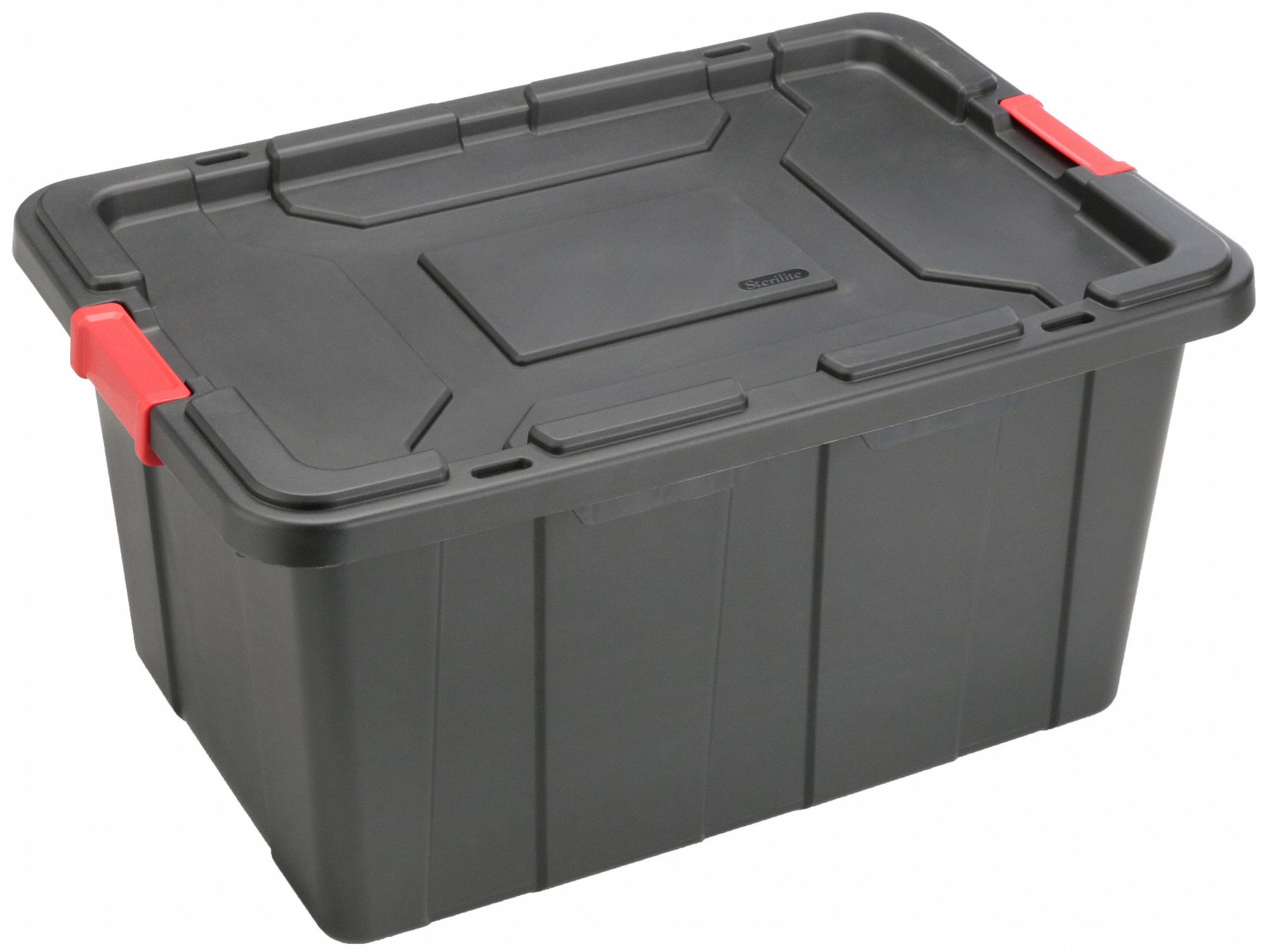 STERILITE, 27 gal, 30 1/2 in x 20 5/8 in x 15 1/4 in, Storage Tote
