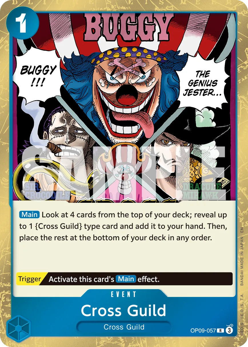 OP09-057 Cross Guild One Piece Card Game Card | One Piece Card Game