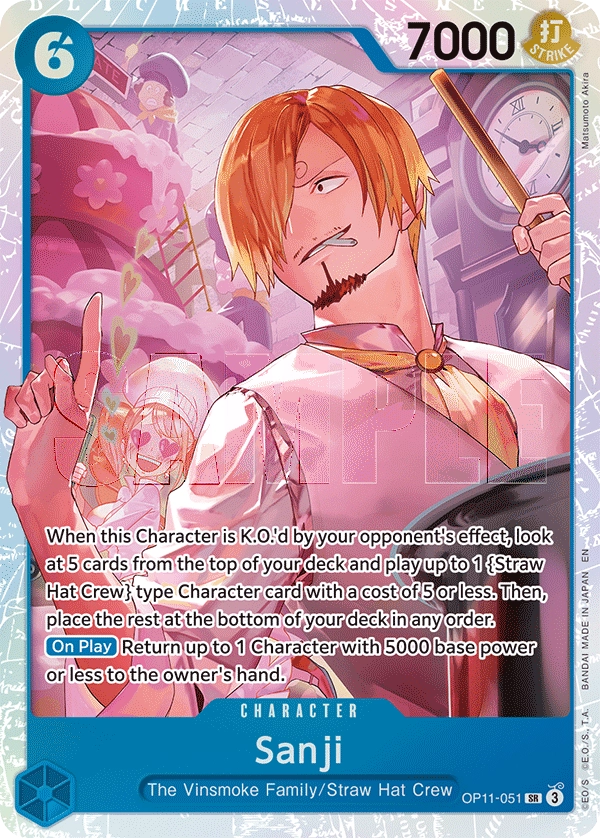 EB02-054 Sanji One Piece Card Game Card | One Piece Card Game