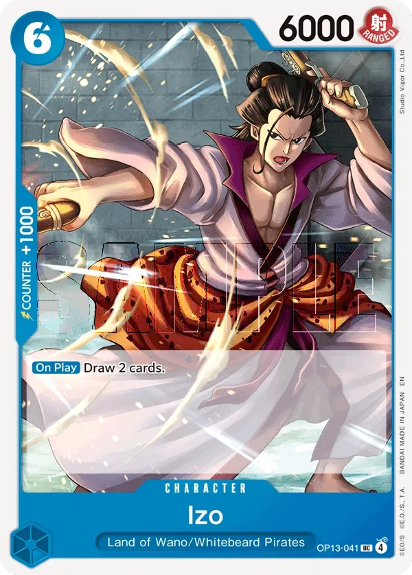 OP03-003 Izo One Piece Card Game Card | One Piece Card Game