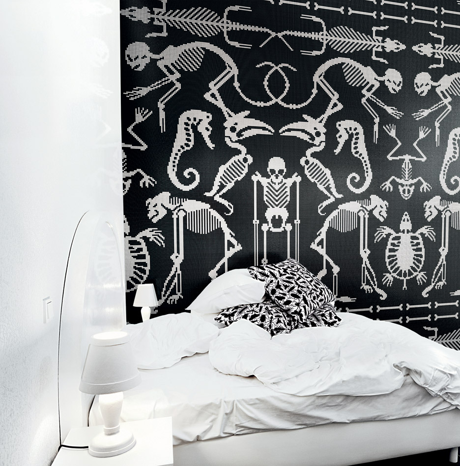 Studio Job launches Perished tiles patterned with skeletons