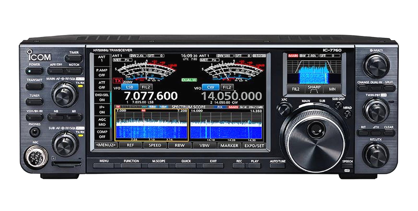 ICOM IC-7760-OB ICOM IC-7760 HF/50MHz All Mode Base Transceivers