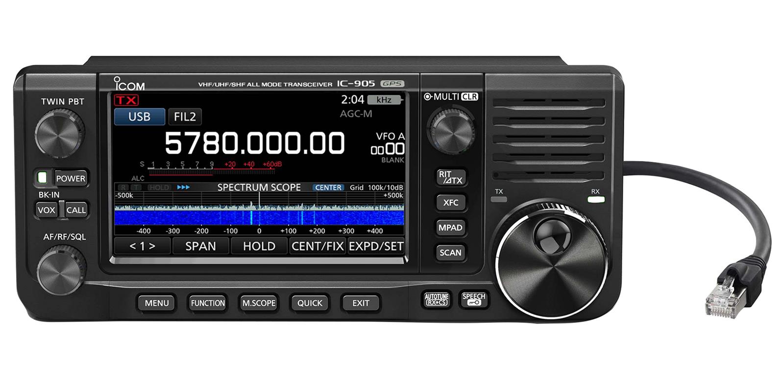 ICOM IC-905 ICOM IC-905 VHF/UHF/SHF All Mode Base/Portable