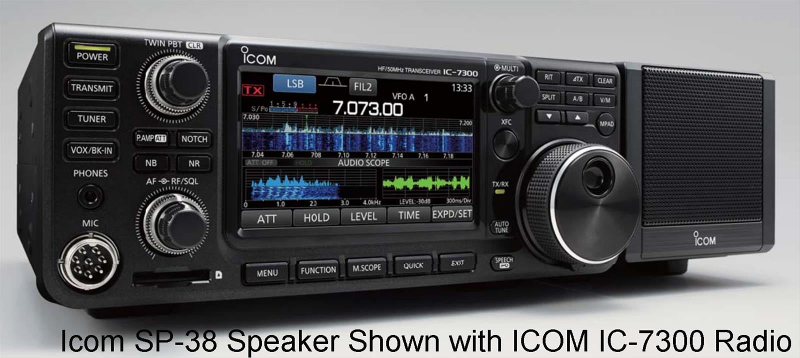 ICOM SP-38 ICOM Base Station Speakers | DX Engineering