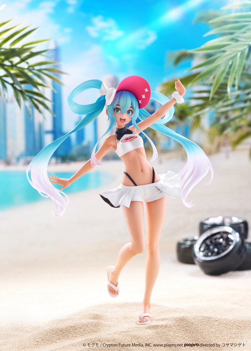 日焼けした夏らしい初音ミクをフリューがフィギュア化！8月上旬より