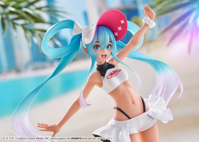 日焼けした夏らしい初音ミクをフリューがフィギュア化！8月上旬より